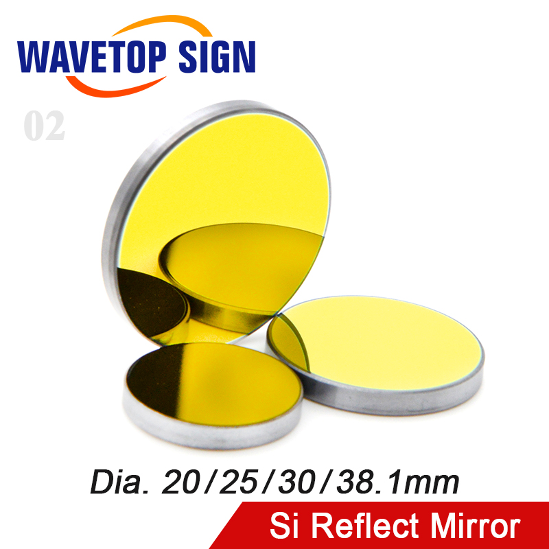 Co2 Laser Mirror - WaveTopSign سي عاكس مرآة Dia.20 25