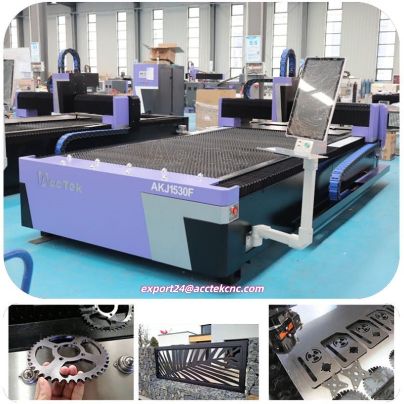 Industrial Fiber Laser Cutting Machine - ماكينة قطع بالليزر الصناعية CNC بقوة