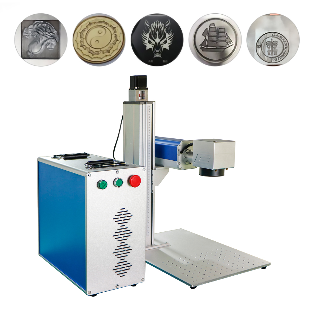 Industrial Laser Engraving Machine For Metal - آلة الحفر بليزر الألياف Raycus 2.5D