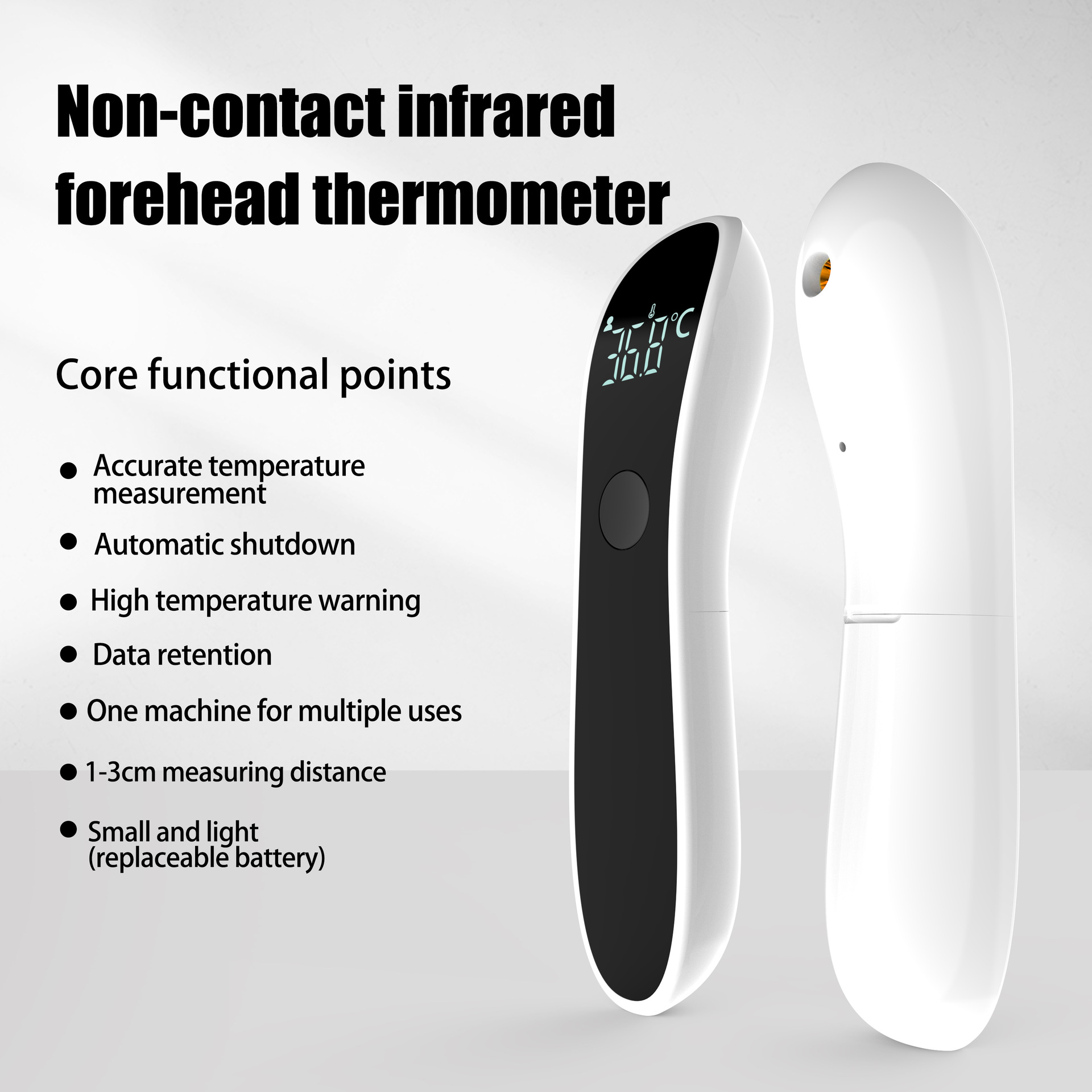 Industrial Laser Temperature Sensor - ميزان حرارة الحمى بالأشعة تحت الحمراء