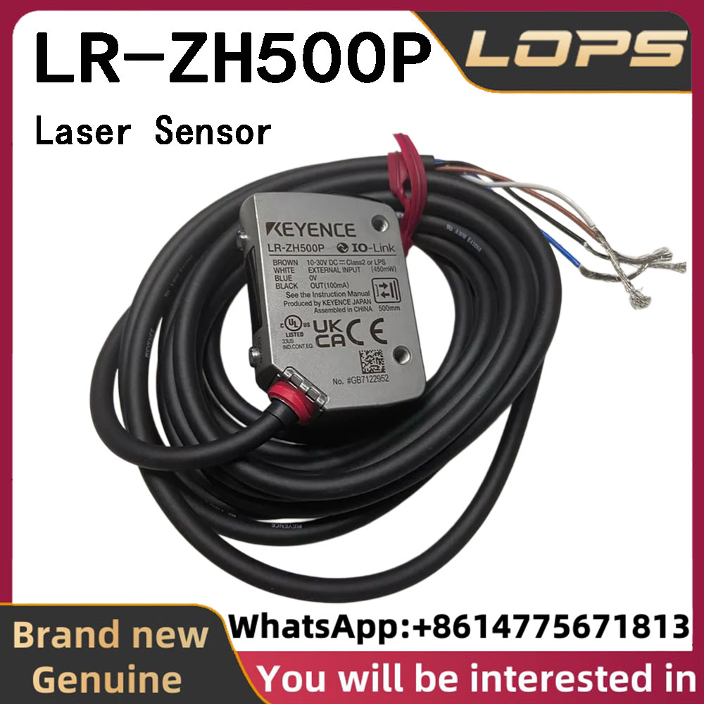 Industrial Laser Brands - مستشعر ليزر KEYENCE طراز LR-ZH500P جديد