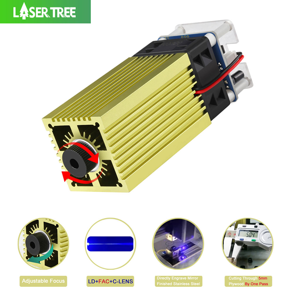Metal Laser Cutter Head - شجرة الليزر 4 واط 5 واط