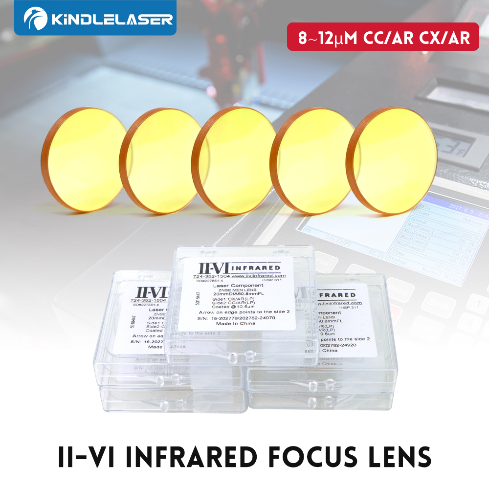 Industrial Infrared Laser - Kindlelaser 1/3/5/10 II-VI عدسة تركيز ليزر