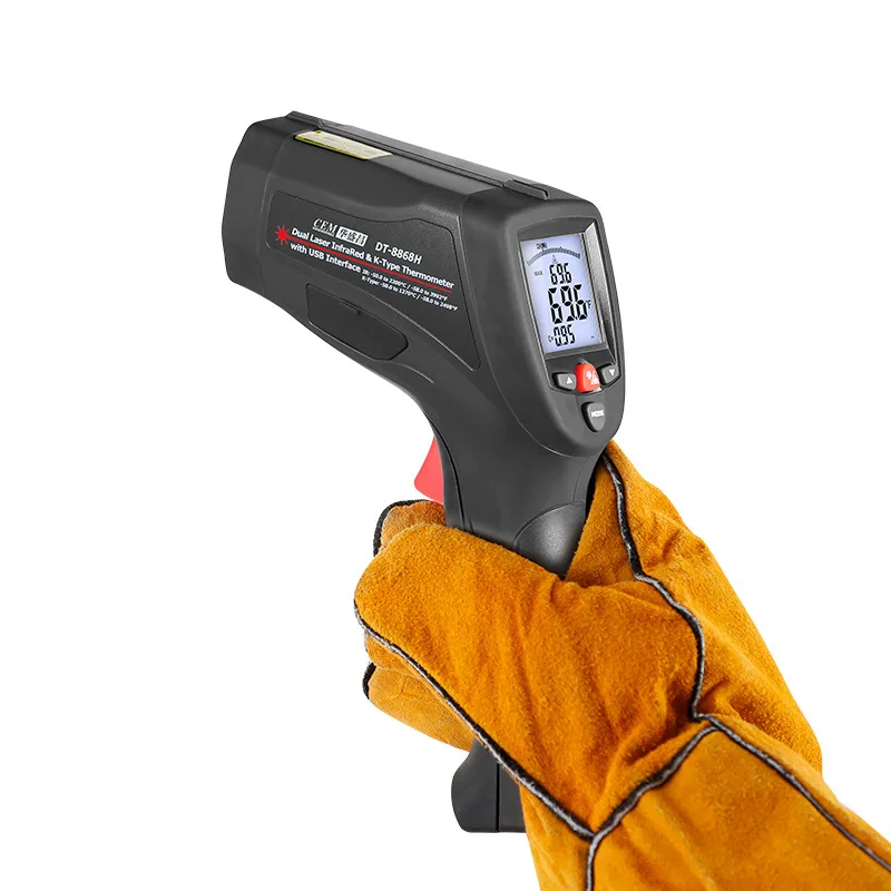 Industrial Laser Brands - مقياس حرارة بالأشعة تحت الحمراء احترافي
