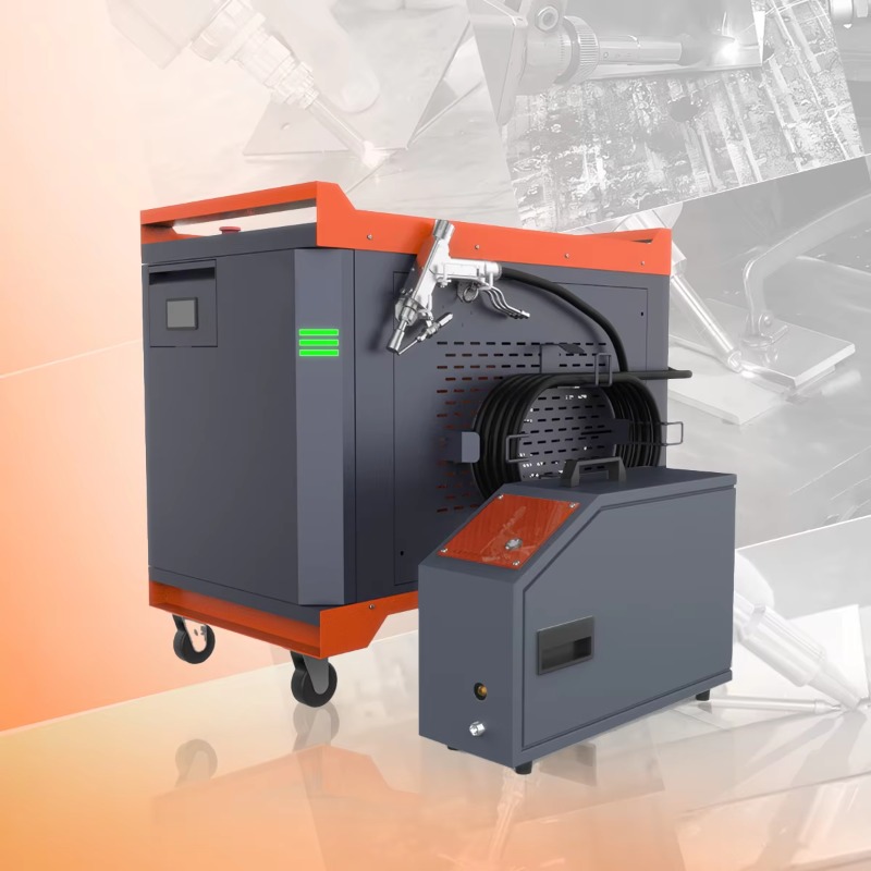 Metal Laser Cutter Head - آلة لحام وقطع بالليزر بقوة 2000