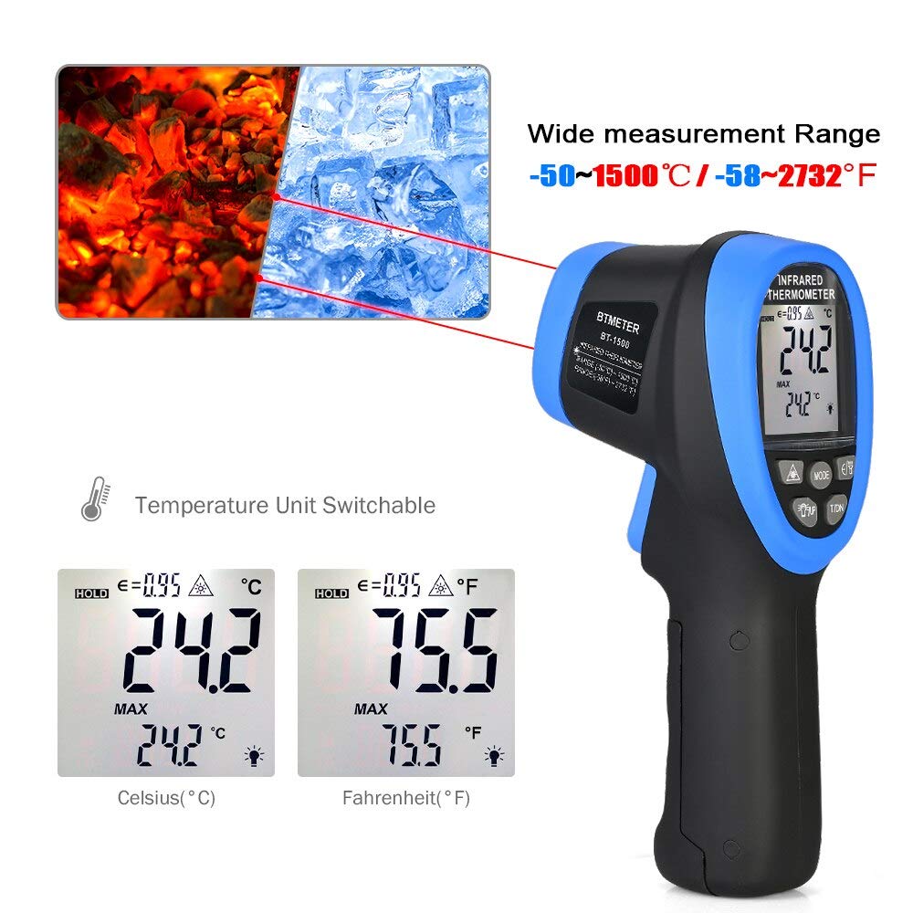 -50 ℃ إلى 1500 ℃ الليزر ميزان  - مراجعة Industrial Infrared Laser وسعره