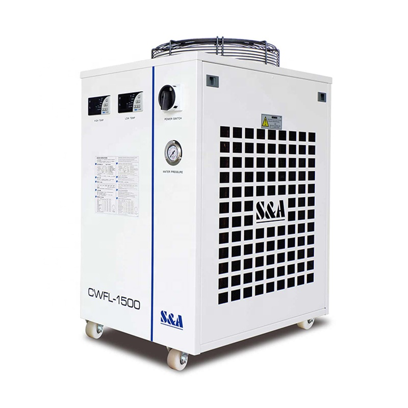 مبرد مياه صناعي S&A CWFL-1500  - مراجعة Industrial Fiber Laser Cutting Machine وسعره