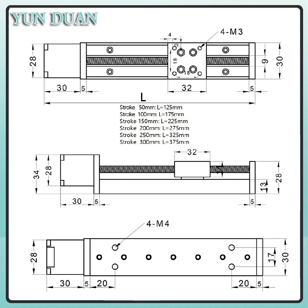 طاولة انزلاقية خطية من النوع T - مراجعة Stepper Driver Cnc وسعره