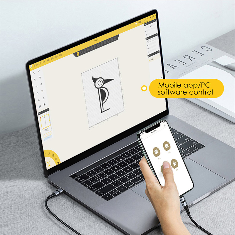 LASERPECKER يده الليزر حفارة ا - مراجعة Laser Engraving Software وسعره