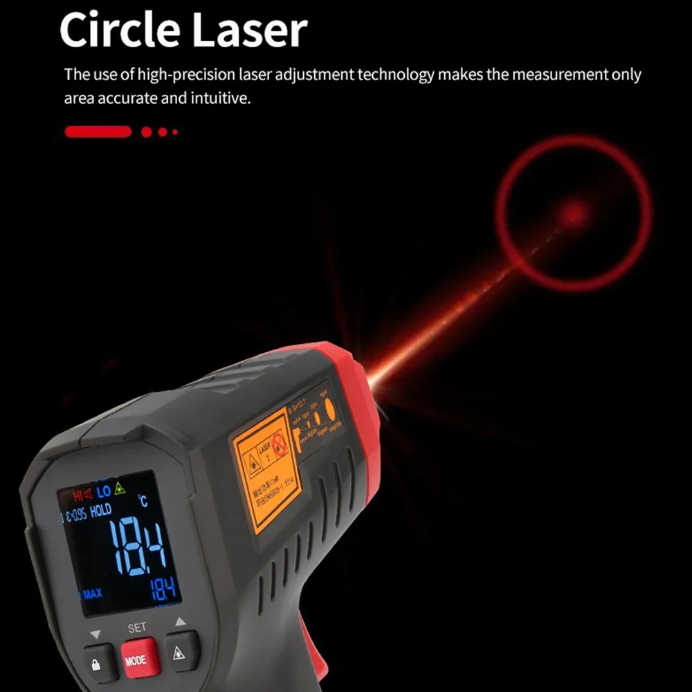 UNI-T UT306S UT306C ميزان الحر - مراجعة Industrial Laser Temperature Sensor وسعره