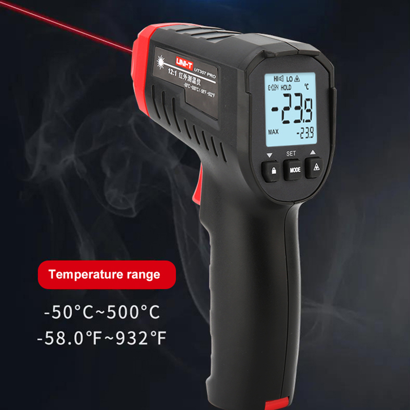 UNI-T UT306S UT306C ميزان الحر - مراجعة Industrial Laser Temperature Sensor وسعره