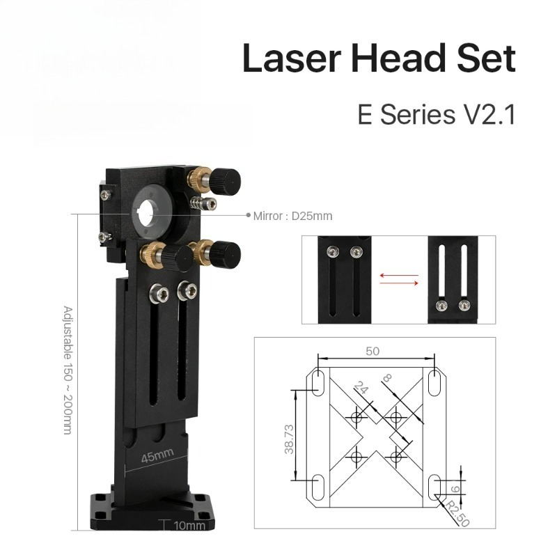 مجموعة رؤوس ليزر CO2 من سلسلة  - مراجعة Co2 Laser Mirror وسعره