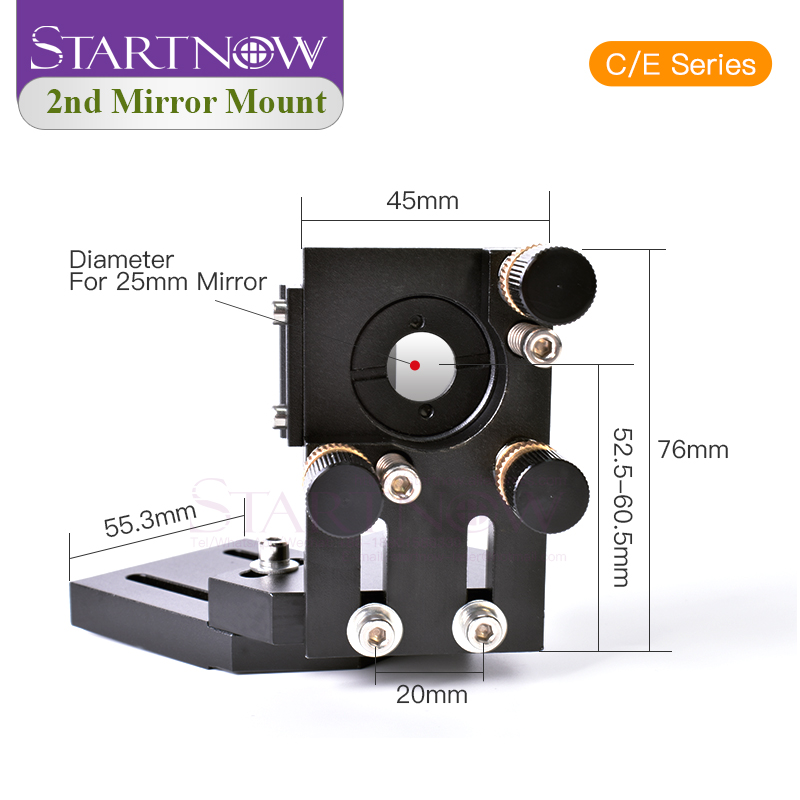 مجموعة رأس ليزر CO2 من Startno - مراجعة Co2 Laser Mirror وسعره