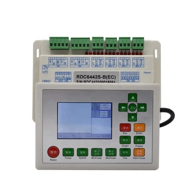 نظام RDC6442G CNC واسع الاستخد - مراجعة Industrial Fiber Laser Cutting Machine وسعره