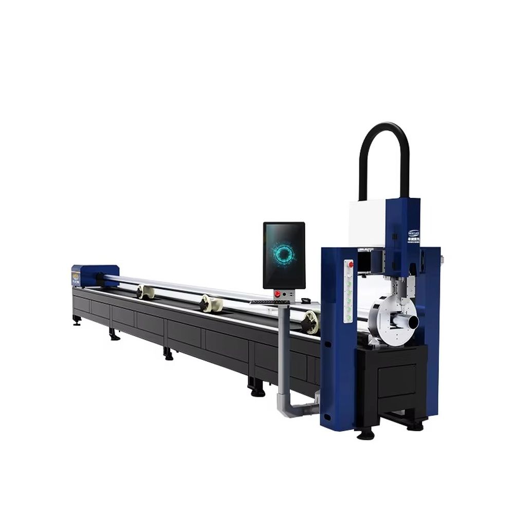 آلة قطع الأنابيب المعدنية بالل - مراجعة Industrial Fiber Laser Cutting Machine وسعره