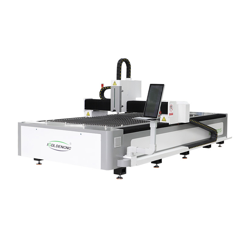 آلة قطع بالليزر الليفي CNC أوت - مراجعة Industrial Fiber Laser Cutting Machine وسعره