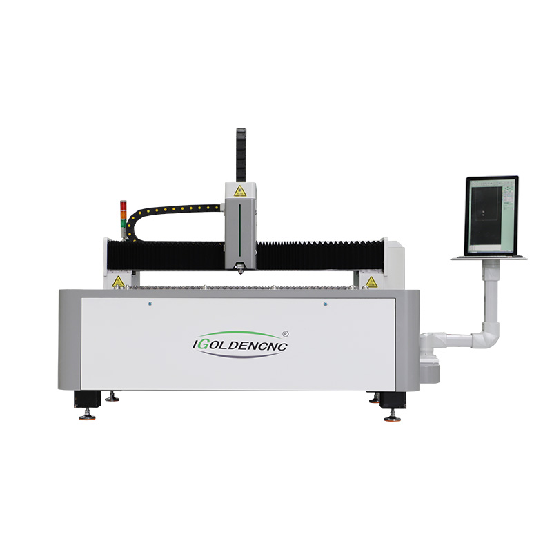 آلة قطع بالليزر الليفي CNC أوت - مراجعة Industrial Fiber Laser Cutting Machine وسعره