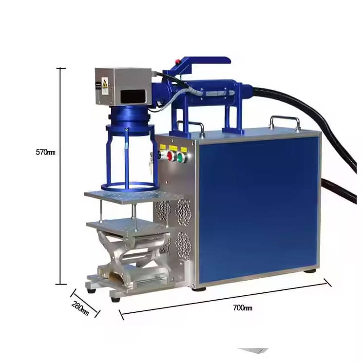 آلة نقش بالليزر الليفي S4 بقوة - مراجعة Industrial Laser Engraving Machine For Metal وسعره