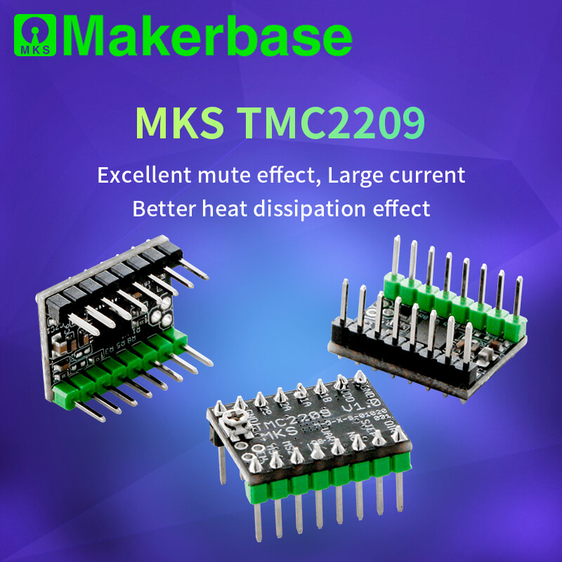 Makerbase MKS TMC2209 2209 محر - مراجعة Stepper Driver Cnc وسعره