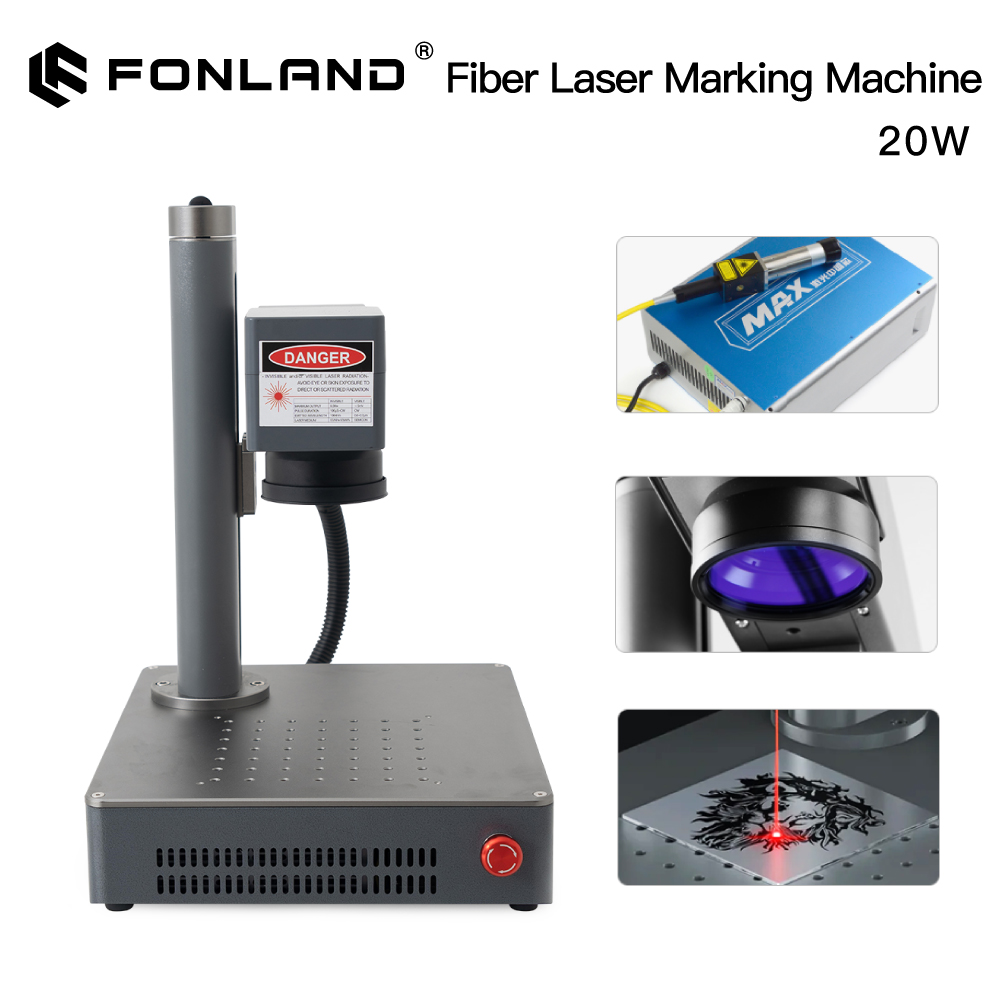 آلة نقش بالليزر على المعادن فو - مراجعة Industrial Laser Engraving Machine For Metal وسعره