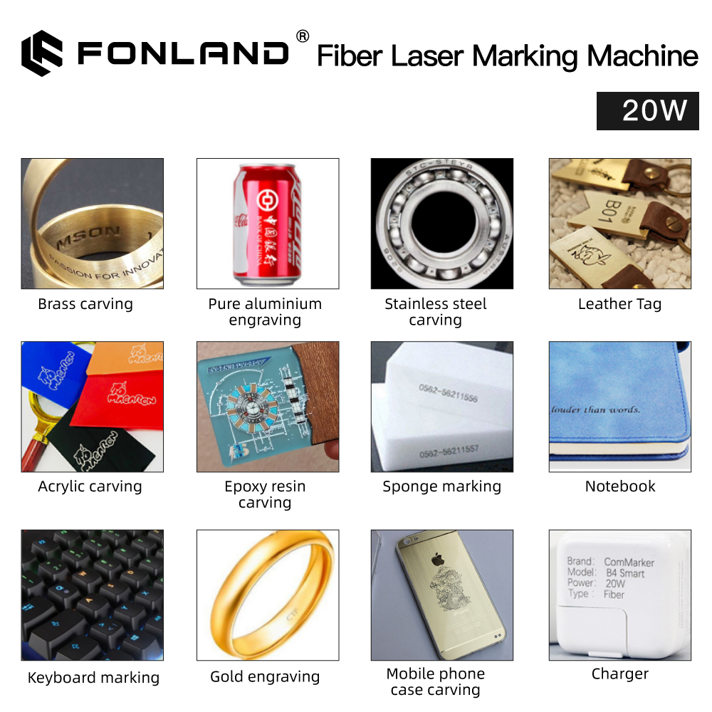 آلة نقش بالليزر على المعادن فو - مراجعة Industrial Laser Engraving Machine For Metal وسعره