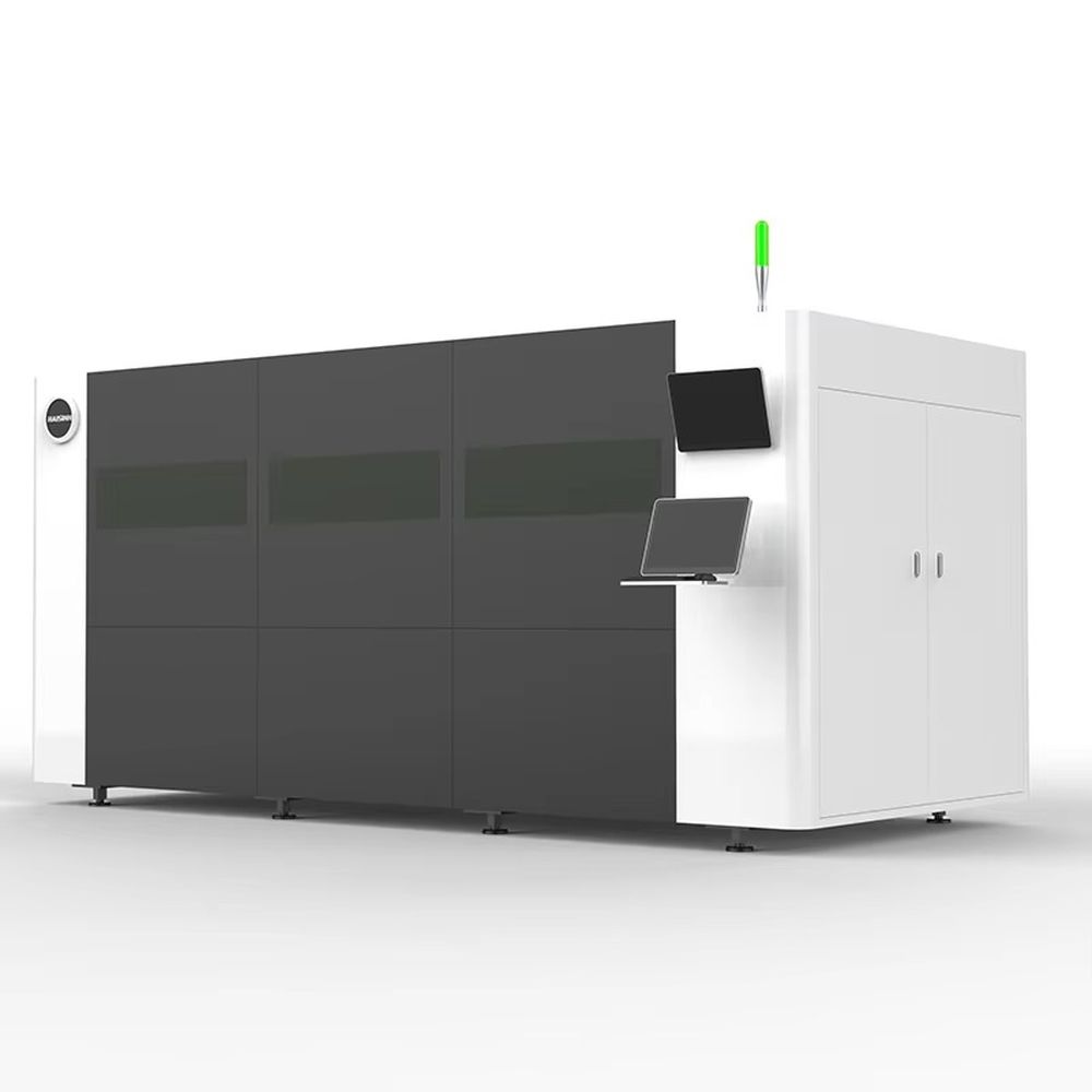 ماكينة قطع بالليزر الليفي CNC  - مراجعة Industrial Fiber Laser Cutting Machine وسعره