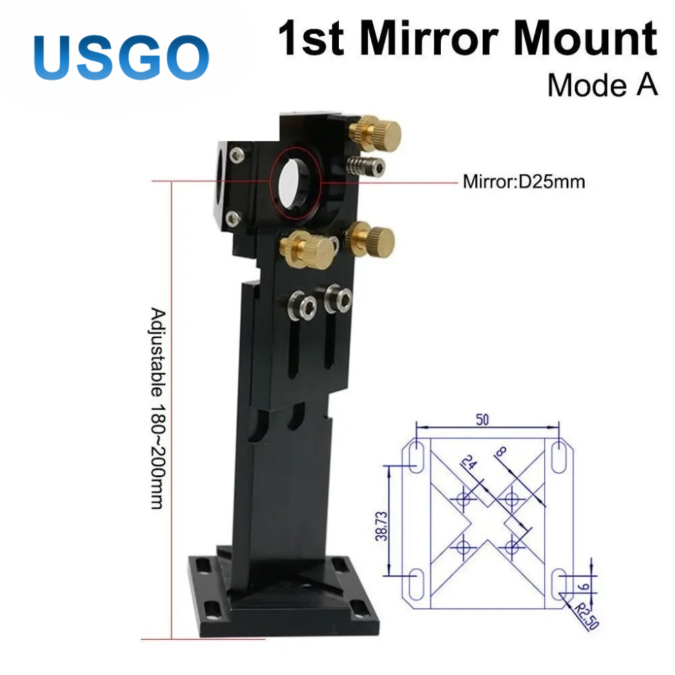 حامل مرآة عاكسة متكاملة من USG - مراجعة Co2 Laser Mirror وسعره