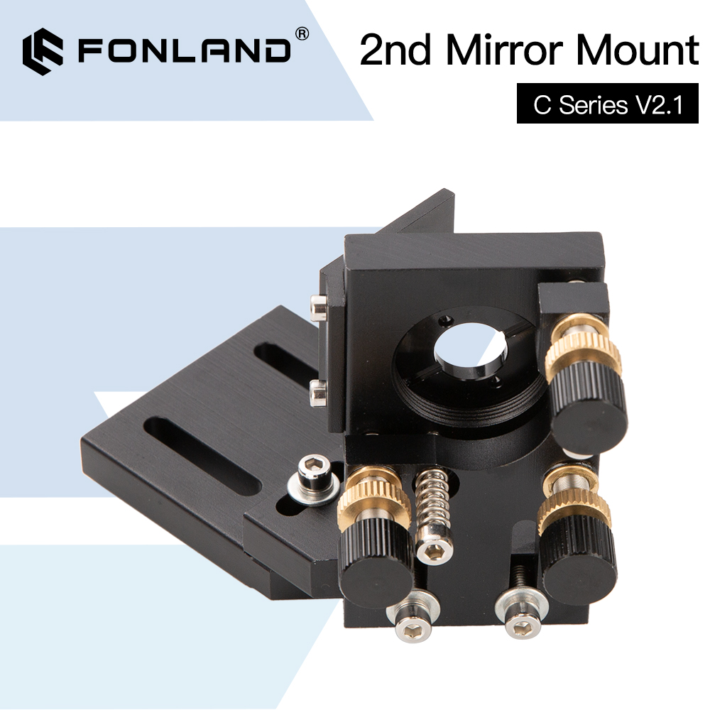 FONLAND CO2 الأسود الثاني ليزر - مراجعة Co2 Laser Mirror وسعره