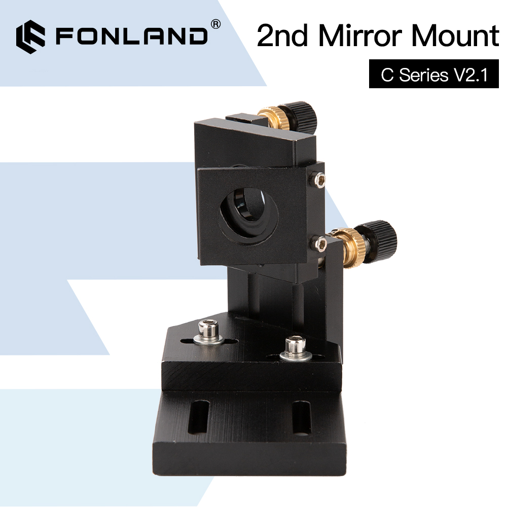 FONLAND CO2 الأسود الثاني ليزر - مراجعة Co2 Laser Mirror وسعره