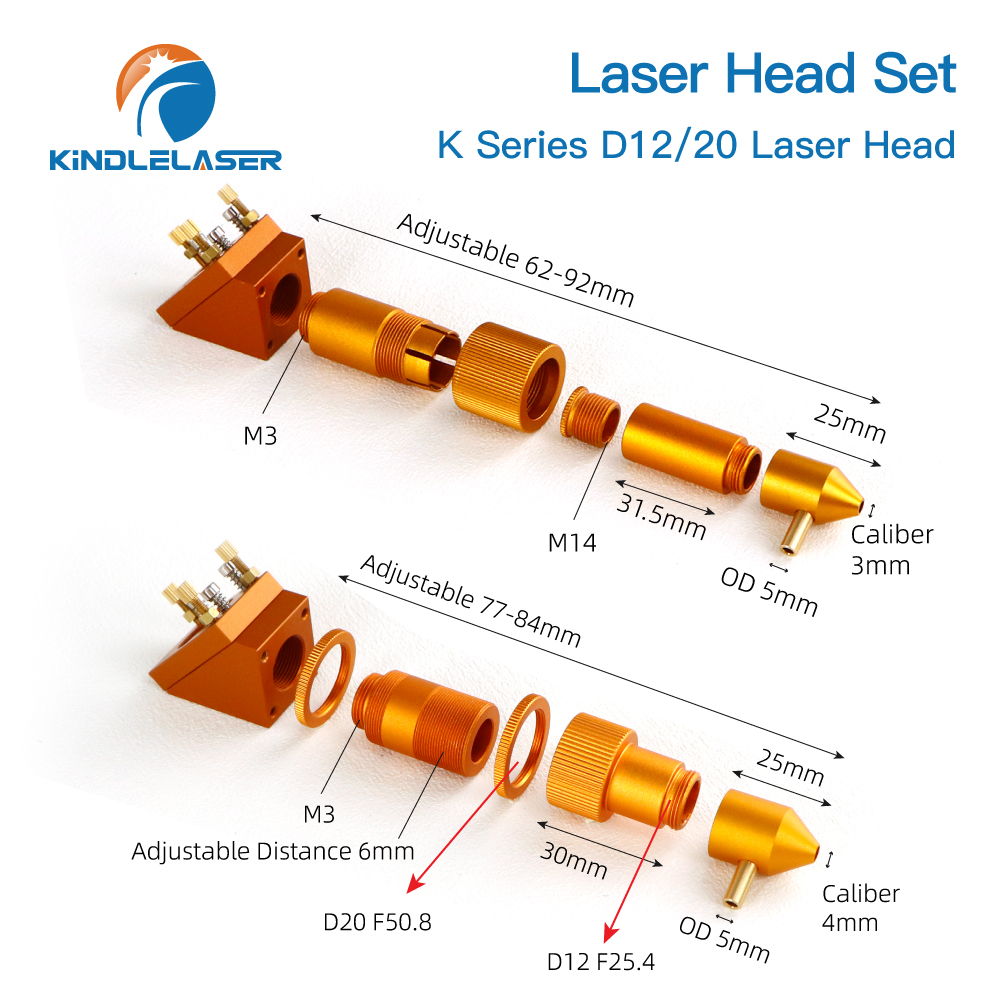 Kindlelaser K سلسلة CO2 مجموعة - مراجعة Co2 Laser Mirror وسعره