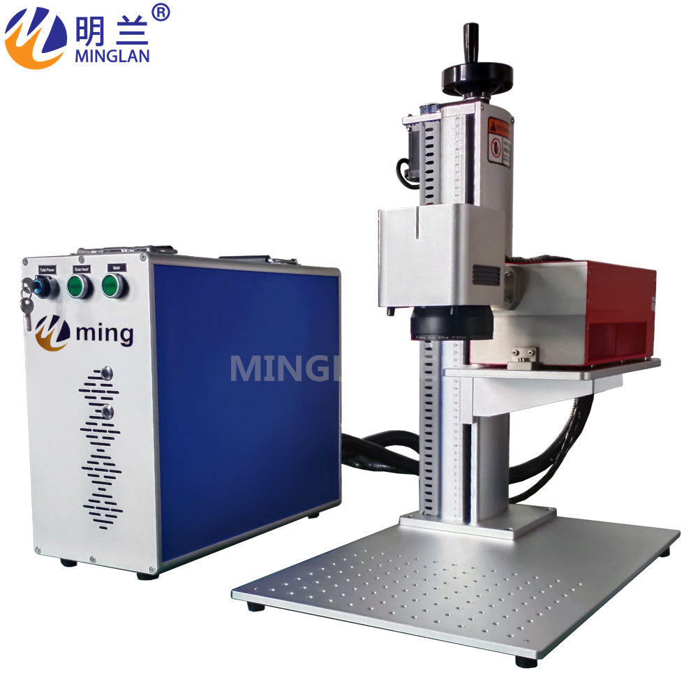 آلة الوسم بالليزر بالأشعة فوق  - مراجعة Industrial Laser Engraving Machine For Metal وسعره
