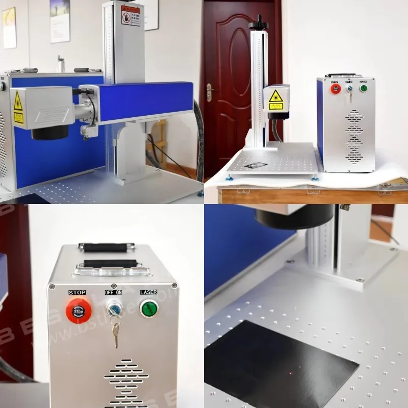 آلة نقش بالليزر الصناعي JPT Mo - مراجعة Industrial Laser Engraving Machine For Metal وسعره