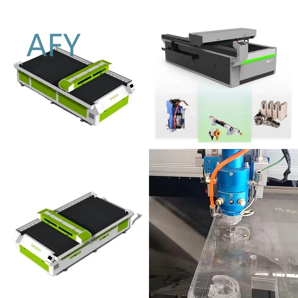 ماكينة قطع بالليزر CO2 مختلطة  - مراجعة Industrial Laser Engraving Machine For Metal وسعره