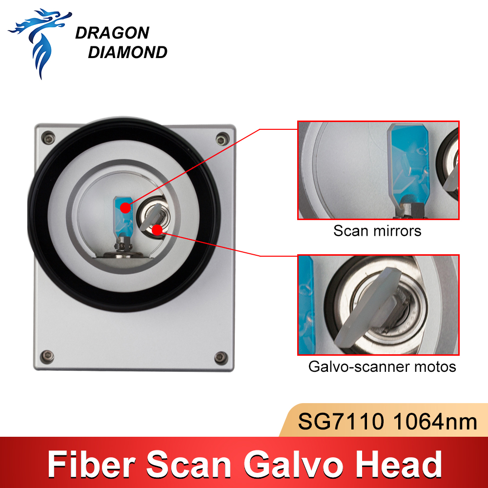 رأس مسح ليزر الألياف بالدوران  - مراجعة Galvo Scan Head وسعره