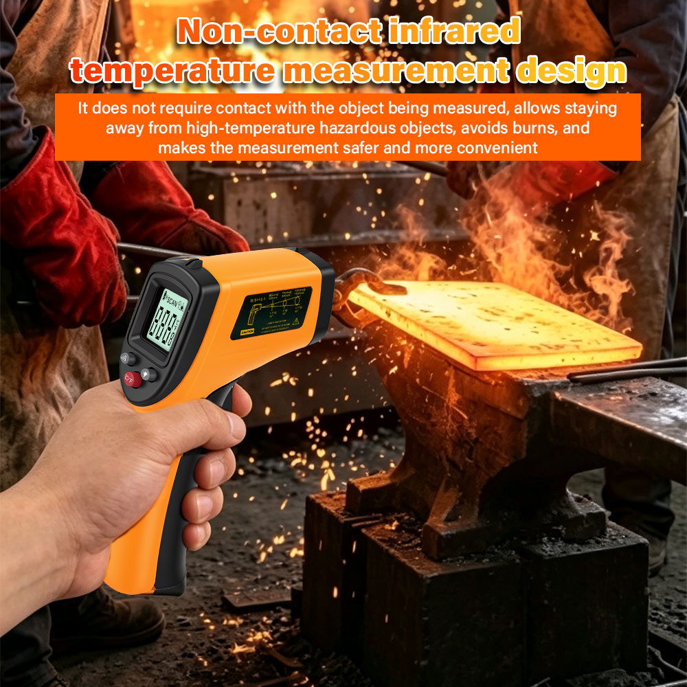 مقياس حرارة رقمي بالأشعة تحت ا - مراجعة Industrial Laser Temperature Sensor وسعره