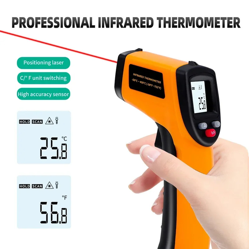 -50~380 ° C الصناعية الأشعة تح - مراجعة Industrial Laser Temperature Sensor وسعره