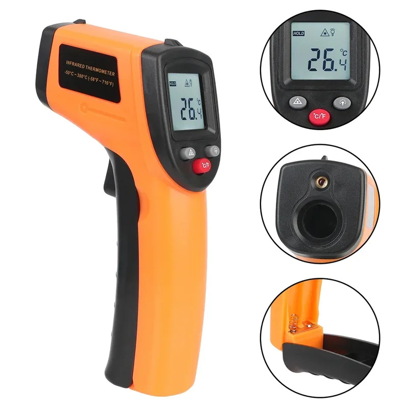 -50~380 ° C الصناعية الأشعة تح - مراجعة Industrial Laser Temperature Sensor وسعره