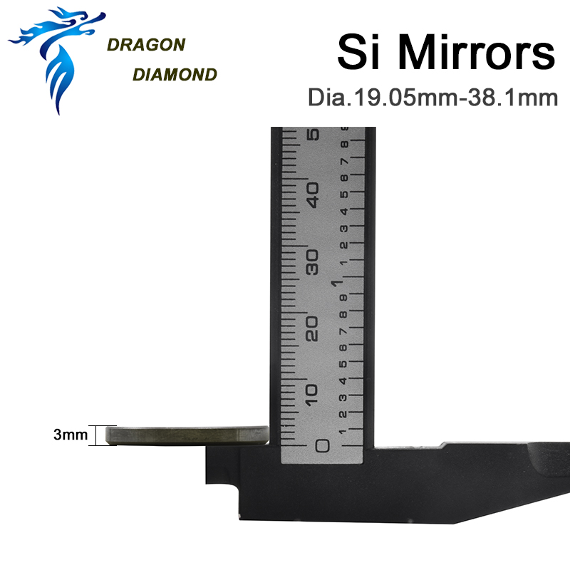 DRAGON DIAMOND 3 قطعة سيليكون  - مراجعة Co2 Laser Mirror وسعره