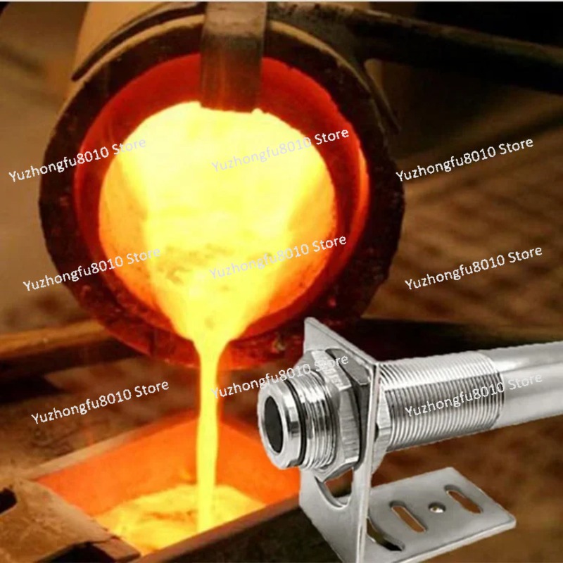 مقياس حرارة الفرن الرقمي 24 فو - مراجعة Industrial Laser Temperature Sensor وسعره