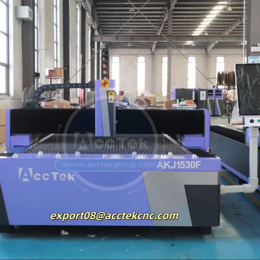 آلة قطع بالليزر الليفي 1500 وا - مراجعة Industrial Fiber Laser Cutting Machine وسعره