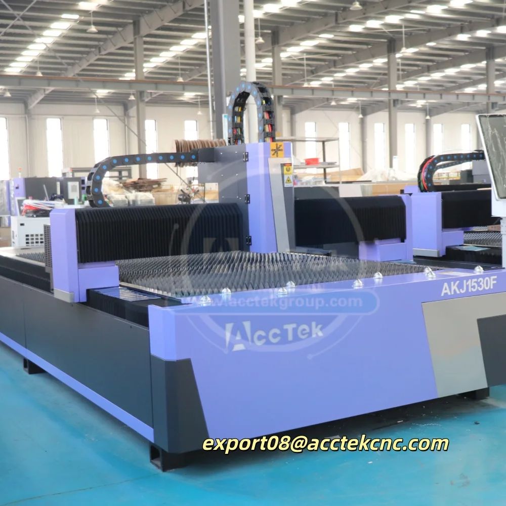 آلة قطع بالليزر الليفي 1500 وا - مراجعة Industrial Fiber Laser Cutting Machine وسعره
