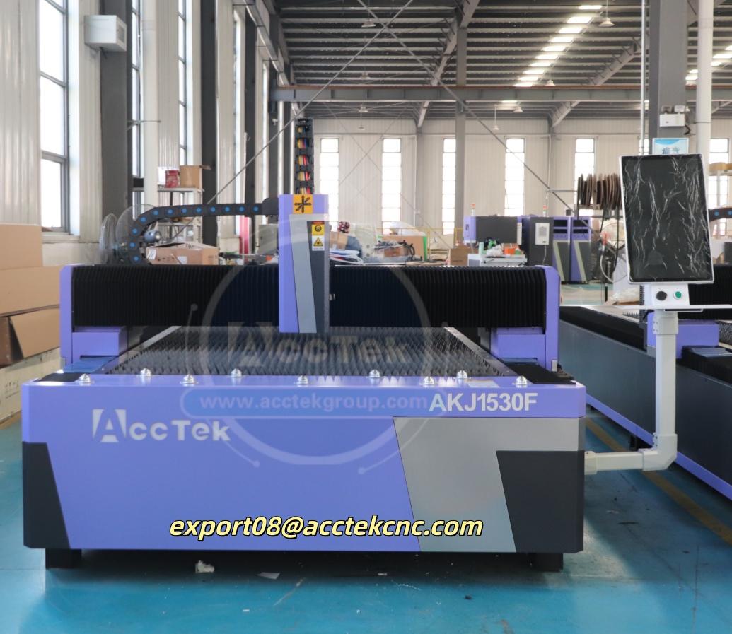 آلة قطع بالليزر الليفي 1500 وا - مراجعة Industrial Fiber Laser Cutting Machine وسعره