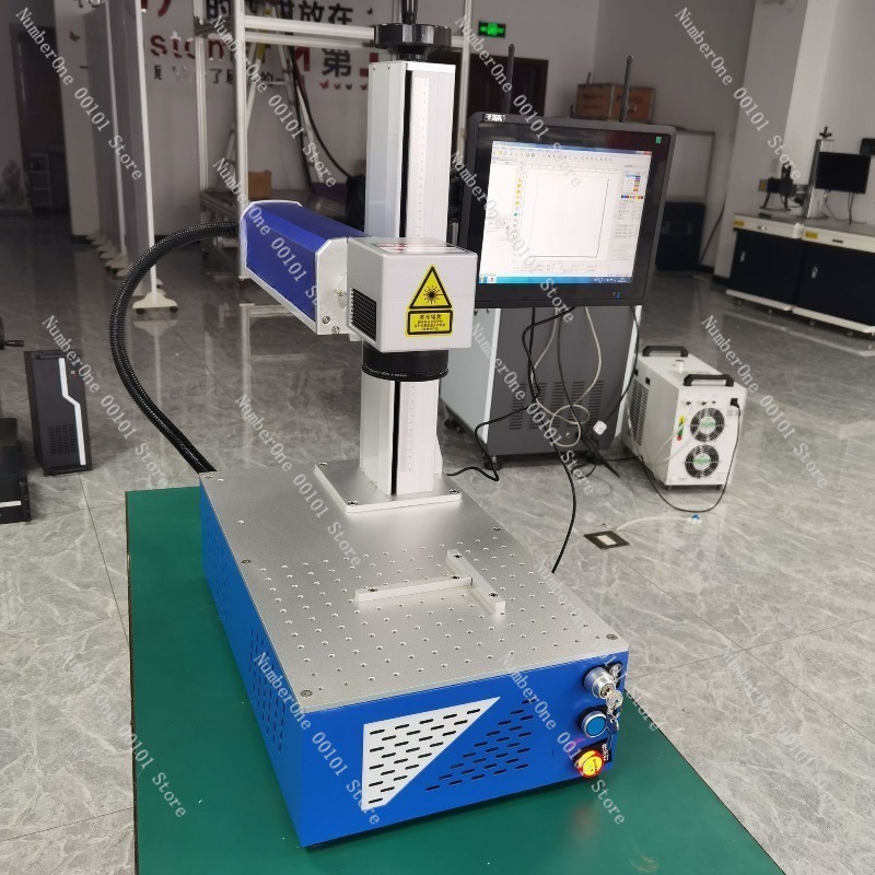 آلة نقش بالليزر على الألياف لل - مراجعة Industrial Laser Engraving Machine For Metal وسعره