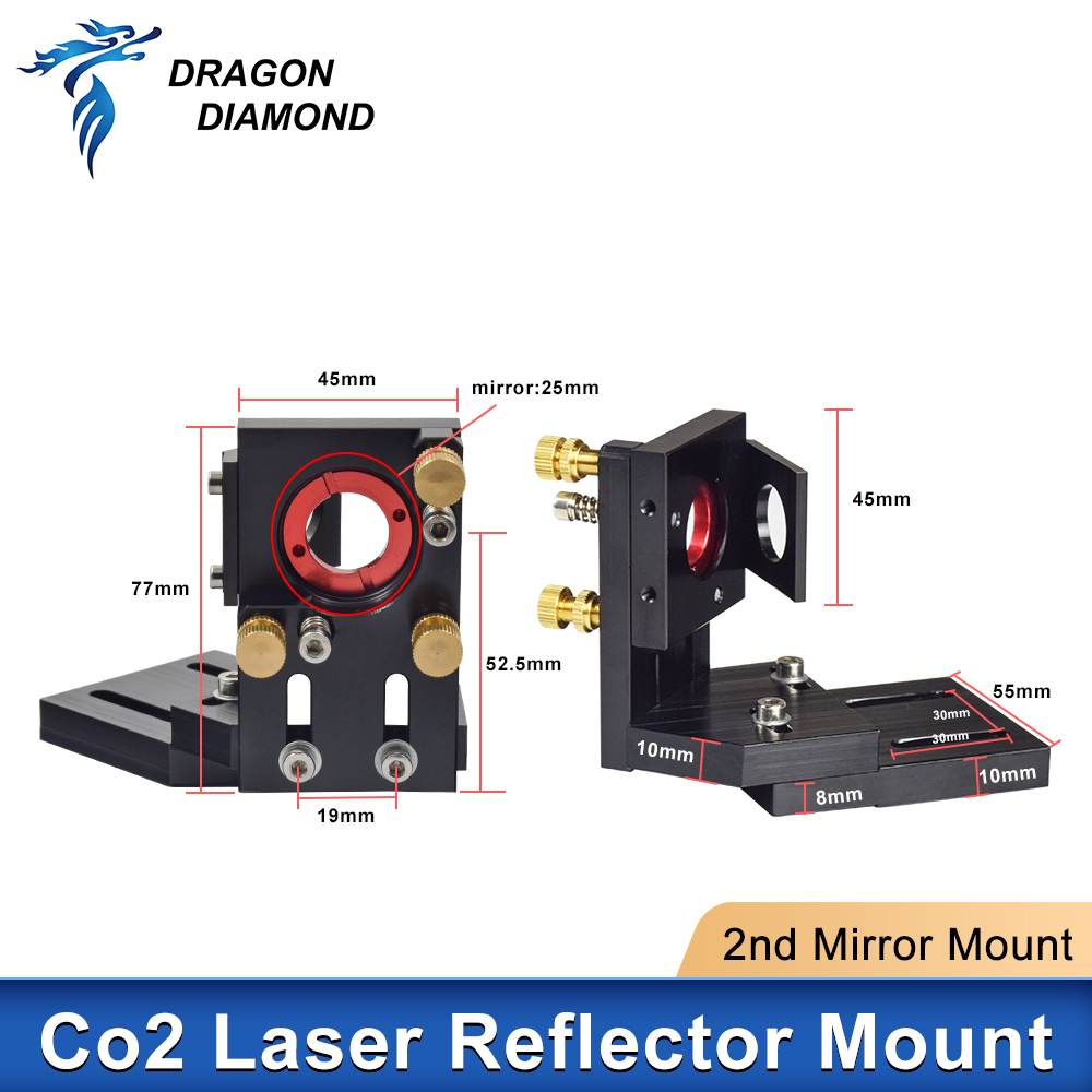 Co2 ليزر 2nd Rreflector جبل مر - مراجعة Co2 Laser Mirror وسعره