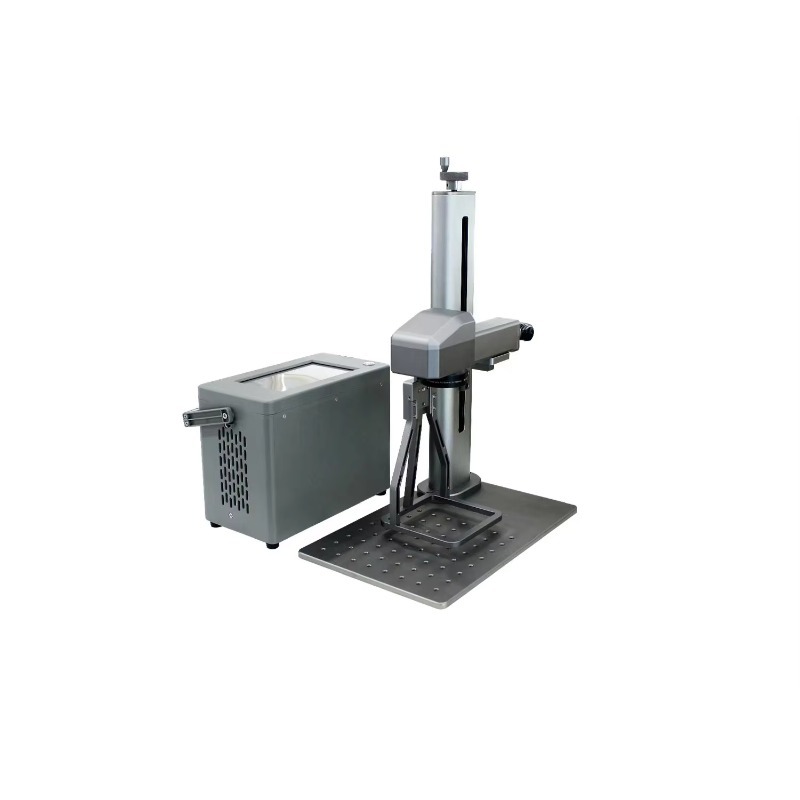 آلة الوسم بليزر الألياف المحمو - مراجعة Industrial Laser Engraving Machine For Metal وسعره