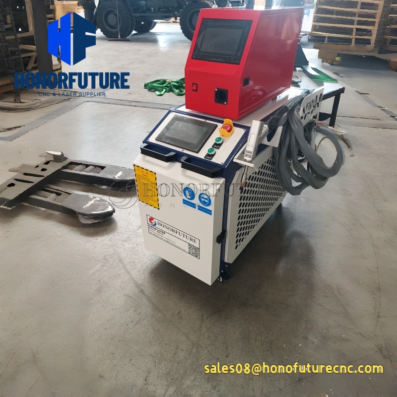 آلة تنظيف بالليزر الصناعية بقو - مراجعة Industrial Fiber Laser Cutting Machine وسعره